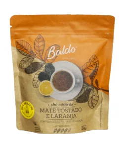Chá Mate Tostado e Laranja | Baldo | 10 sachês | 25g