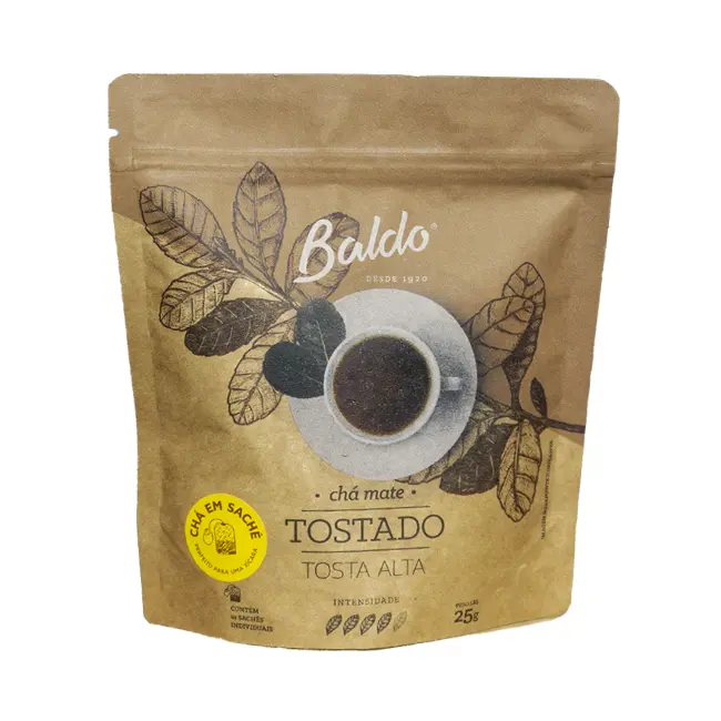 Chá Mate Tostado | Tosta Alta | Baldo | 10 sachês | 25g