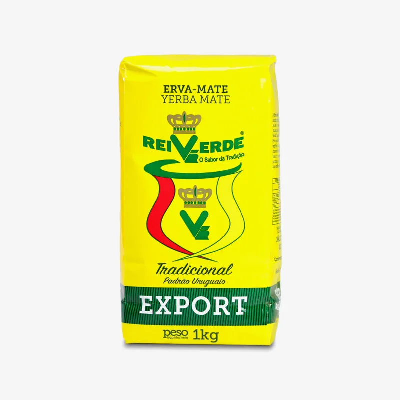 Erva-Mate Rei Verde | Export Padrão Uruguaio | 1kg