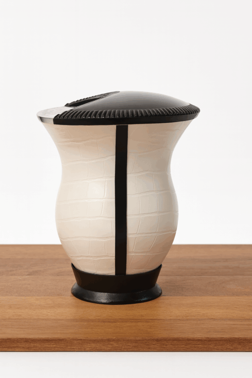 Kit Chimarrão Mateira 5 PEÇAS SLIM OFF WHITE CROCO - Imagem 4