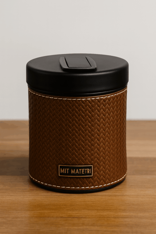 Kit Bolsa Chimarrão Mateira Feminina Slim Marrom 5 PEÇAS - Imagem 2