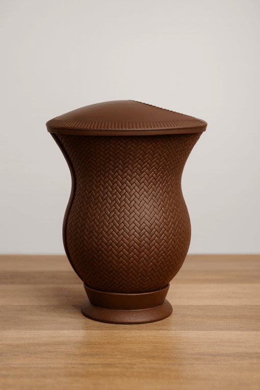 Kit Bolsa Chimarrão Mateira Feminina Slim Marrom 5 PEÇAS - Imagem 4