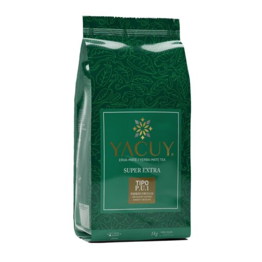 Erva Mate Pura Folha P. U. 1 Padrão Uruguai Yacuy 1 Kg