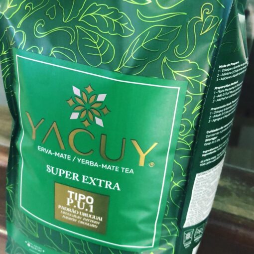 Erva Mate Pura Folha P. U. 1 Padrão Uruguai Yacuy 1 Kg - Image 3