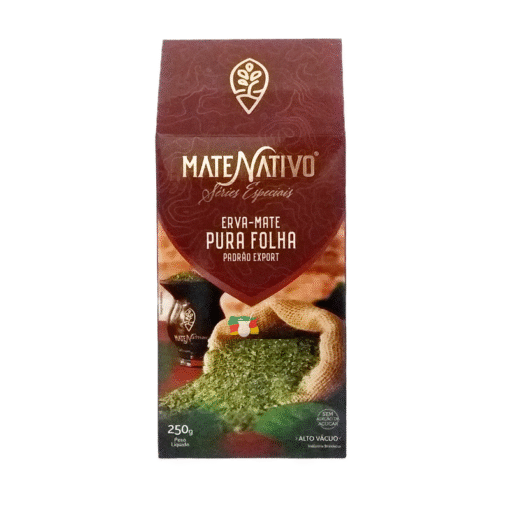 Erva Mate Nativo Pura Folha Export Chimarrão A Vácuo 250g - Image 2