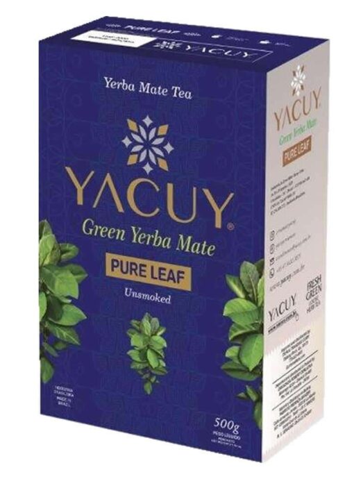 Erva Mate Chimarrão Terere Yacuy Green Pura Folha