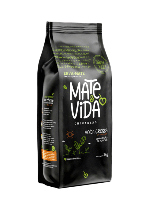 Erva Mate Chimarrão Mate Vida Grossa Laminada 1kg