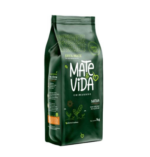 Erva Mate Chimarrão Mate Vida Nativa a Vácuo 1kg