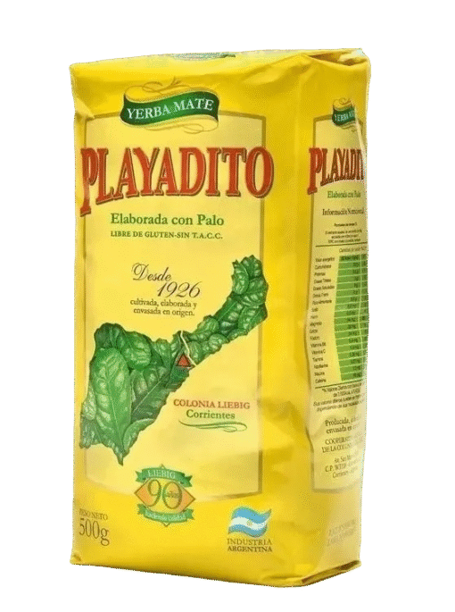 Erva Mate Chimarrão PLAYADITO ARGENTINA Tradicional 500g - Imagem 2