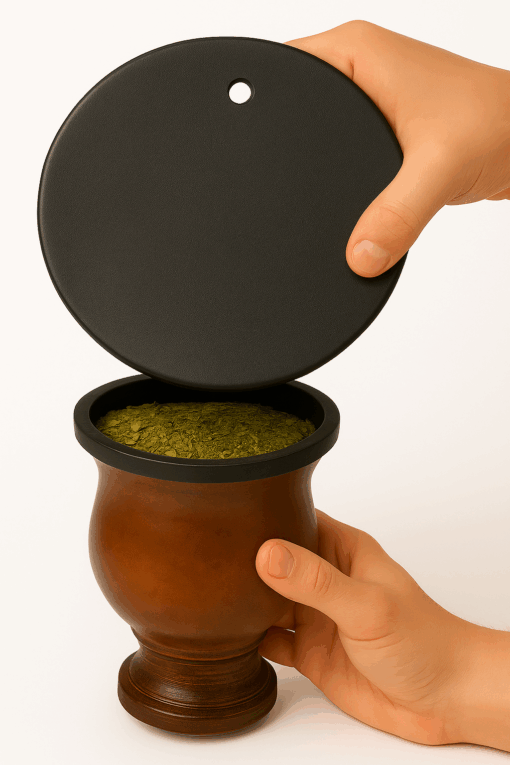 Kit Chimarrão Mateira Cuia Bomba Garrafa Térmica 8 peças 1L - Imagem 7